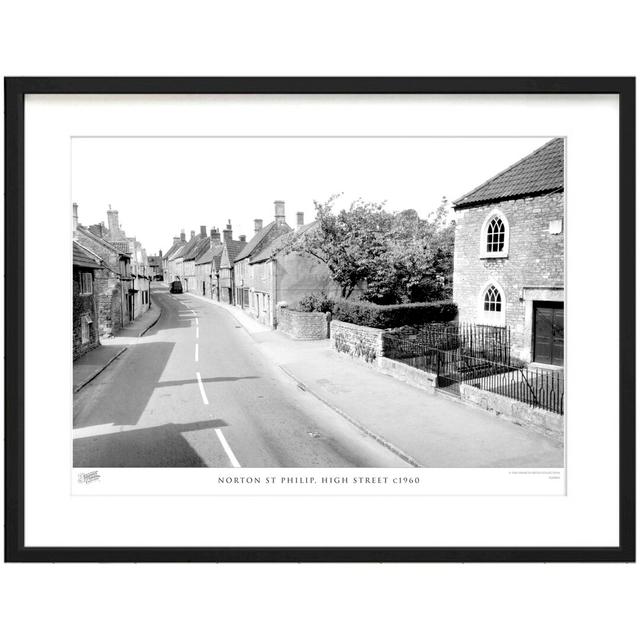 Norton St Philip, High Street C1960 - Single Picture Frame Print The Francis Frith Collection Size: 45cm H x 60cm W x 2.3cm D on Productcaster.