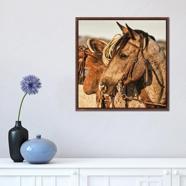 On The Watch by Rhonda Thompson - Floater Frame Print on Canvas Gracie Oaks on Productcaster.