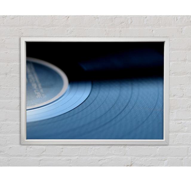 Vinyl Record Framed Print Bright Star Size: 84.1cm H x 118.9cm W x 3.3cm D on Productcaster.