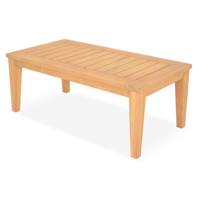 Anacleta Teak Coffee Table Rosalind Wheeler on Productcaster.