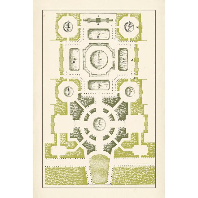 Green Garden Maze III Maturi Size: 46cm H x 30cm W on Productcaster.