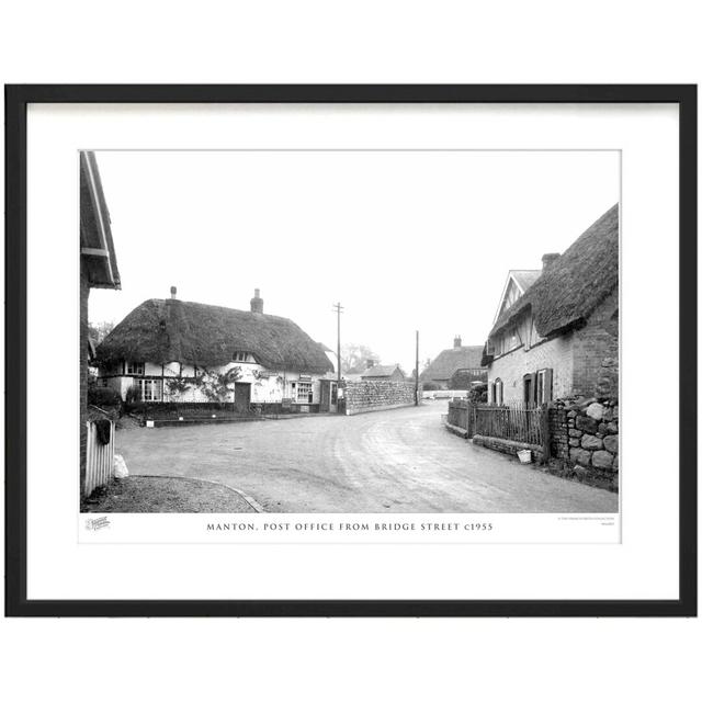 Manton, Post Office From Bridge Street C1955 - Single Picture Frame Print The Francis Frith Collection Size: 28cm H x 36cm W x 2.3cm D on Productcaster.