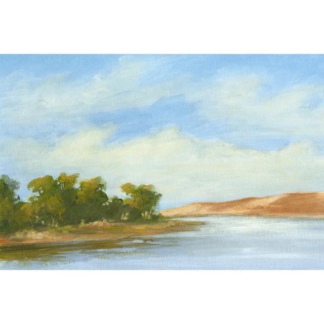 Small Summer Horizons II by Ethan Harper - Wrapped Canvas Art Prints Marlow Home Co. Size: 20cm H x 30cm W x 3.8cm D on Productcaster.