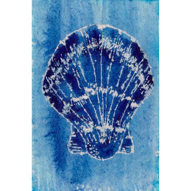 Cerulean Shells VI by Regina Moore - Print Highland Dunes Size: 91cm H x 61cm W on Productcaster.