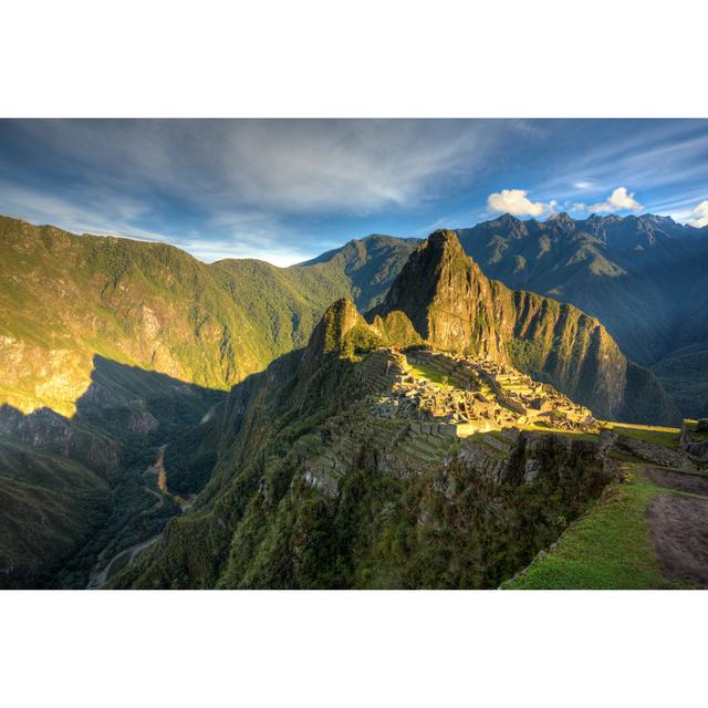 Machu Picchu by Alexeys - Wrapped Canvas Photograph Alpen Home Size: 81cm H x 122cm W on Productcaster.