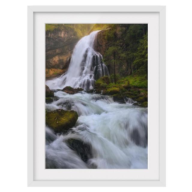 Spring Flood - Picture Frame Photograph Print on Paper East Urban Home Size: 100cm H x 70cm W x 2cm D, Frame Option: Matt white on Productcaster.