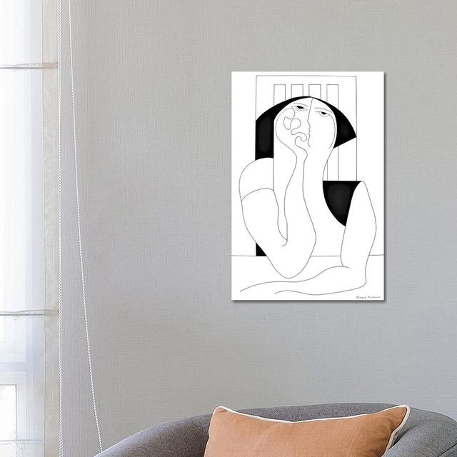 Philosophia XL by Hildegarde Handsaeme - Wrapped Canvas Print Metro Lane Size: 66.04cm H x 45.72cm W x 1.905cm D on Productcaster.