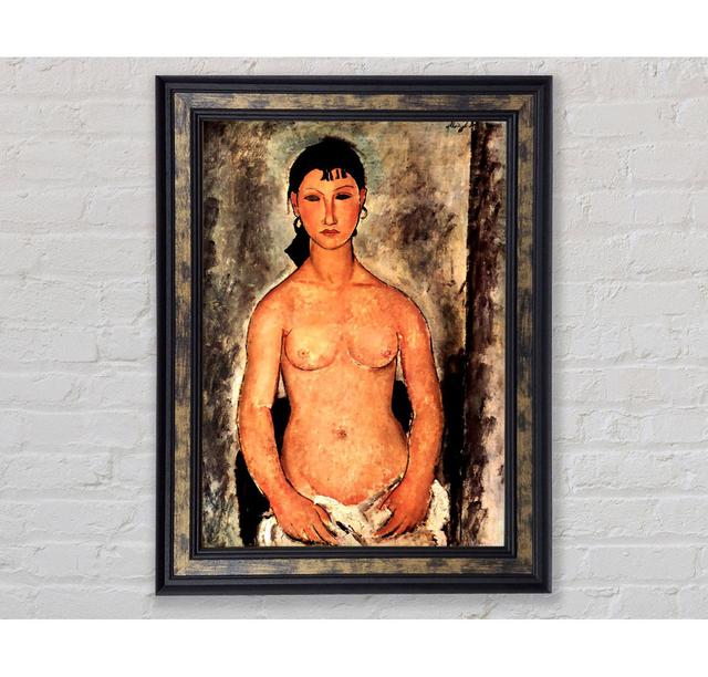 Modigliani Standing Elvira - Single Picture Frame Art Prints Bright Star Size: 42cm H x 21cm W x 8cm D on Productcaster.