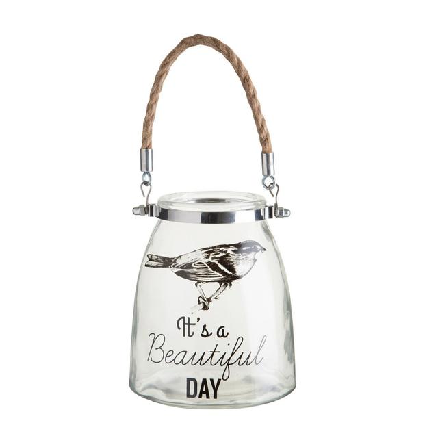 Beautiful Day Glass Lantern Brambly Cottage on Productcaster.