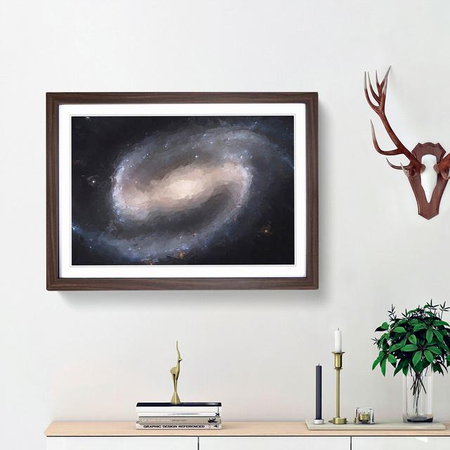 Out of Space Vol.7 in Abstract - Picture Frame Graphic Art Print East Urban Home Frame Option: Walnut Framed, Size: 62cm H x 87cm W x 2cm D on Productcaster.