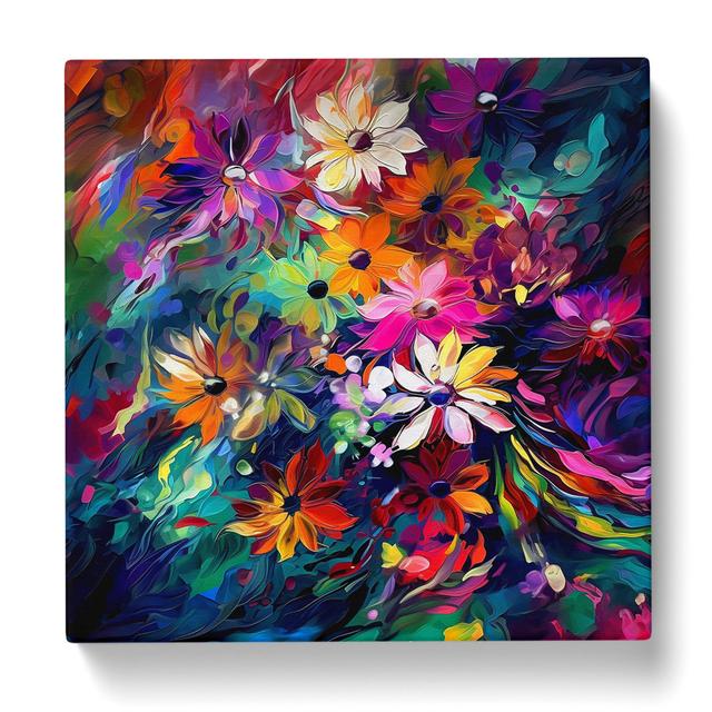 Floral Abstract No.1 - No Frame Art Prints Marlow Home Co. on Productcaster.