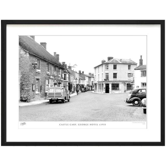 Castle Cary, George Hotel C1955 - Single Picture Frame Print The Francis Frith Collection Size: 40cm H x 50cm W x 2.3cm D on Productcaster.