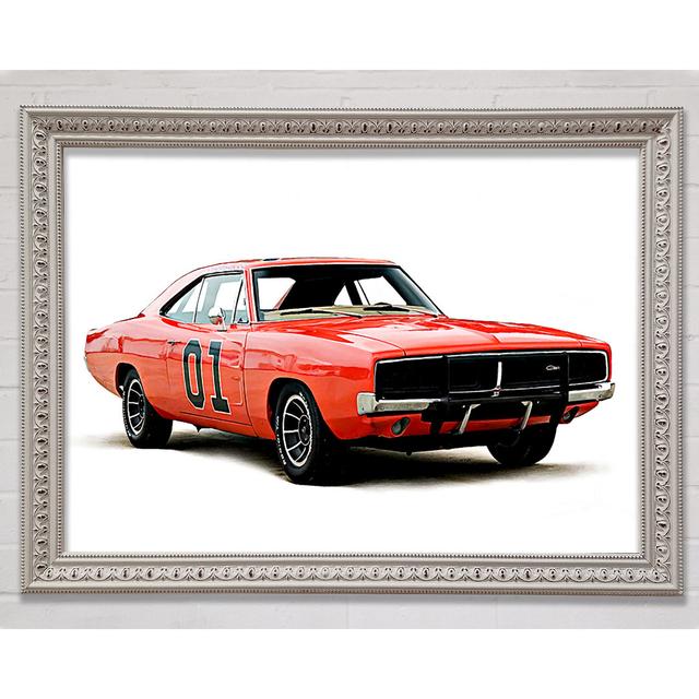 Dukes Of Hazzard - Single Picture Frame Art Prints Rosalind Wheeler Size: 21cm H x 29.7cm W x 3cm D on Productcaster.