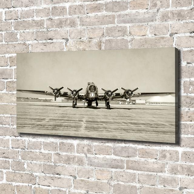 An Old Bomber - Wrapped Canvas Art Prints Ebern Designs on Productcaster.