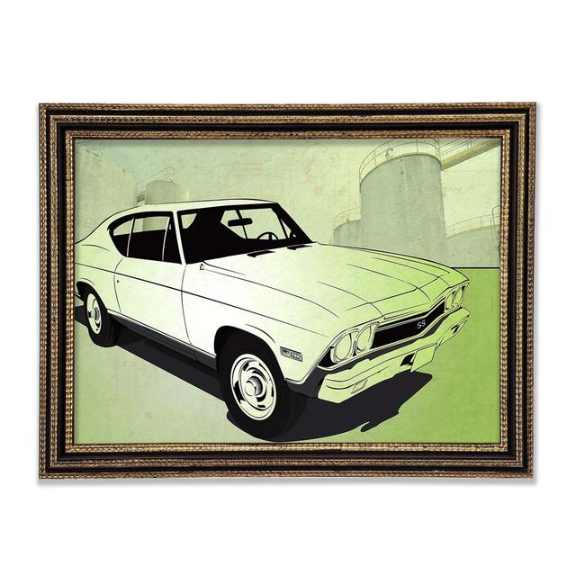 Chevrolet Chevelle Ss - Single Picture Frame Art Prints Williston Forge Size: 42.1cm H x 59.7cm W x 3cm D on Productcaster.