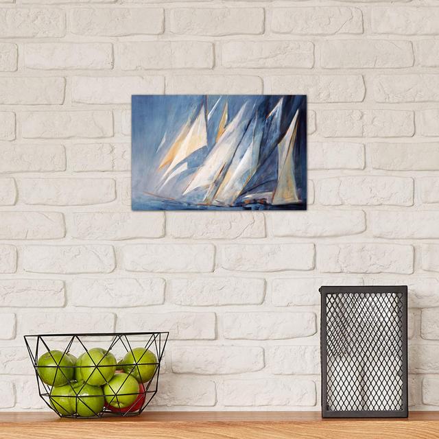 Against The Wind by Maria Antonia Torres - Print on Canvas Breakwater Bay Format: Wrapped Canvas, Size: 66.04cm H x 101.6cm W x 1.91cm D on Productcaster.