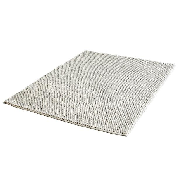 Loft Geometric Handmade Area Rug Obsession Rug Size: Rectangular 200 x 290cm, Colour: Ivory on Productcaster.