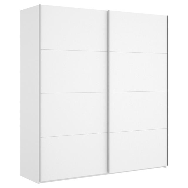 Alba-Fernandez 2 Door Sliding Wardrobe 17 Stories Finish: White Glossy on Productcaster.