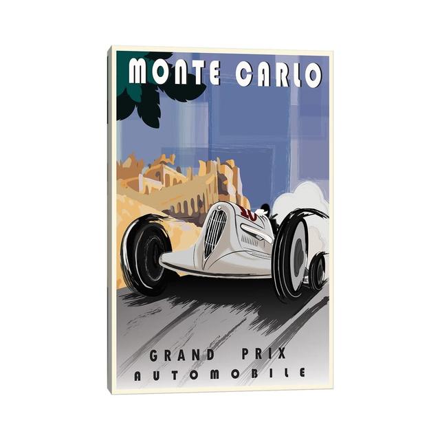 Monte Carlo - Print on Canvas George Oliver Size: 101.6cm H x 66.04cm W x 3.81cm D, Format: Wrapped Canvas on Productcaster.