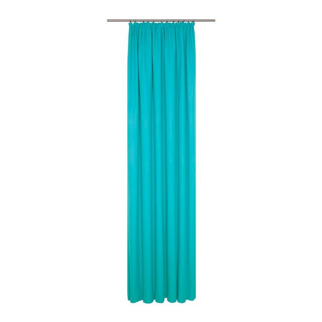 WirthNatur Panel Wirth Curtain Colour: Teal, Panel Size: 132cm Width x 335cm Drop on Productcaster.