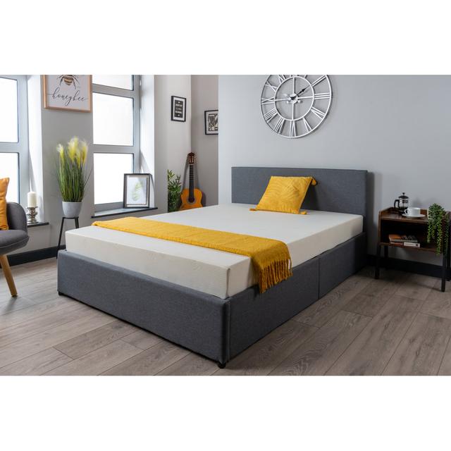 Altemos Upholstered Ottoman Storage Bed with Mattress Brayden Studio Size: Single (3') on Productcaster.