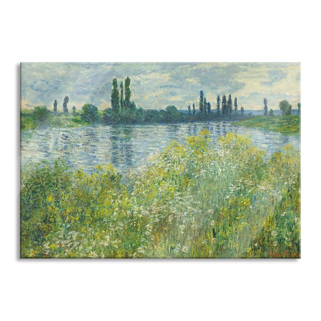 Glasbild Das Tal der Nervia von Claude Monet Ophelia & Co. Größe: 40 cm H x 60 cm B x 0,4 cm T on Productcaster.