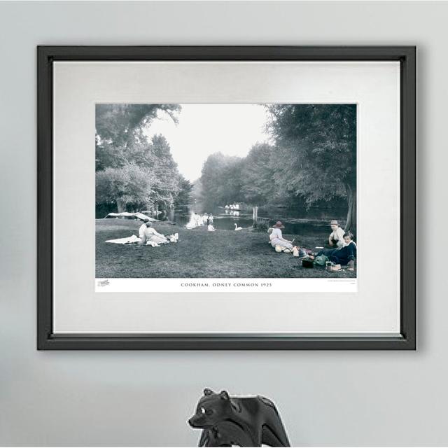 'Cookham, Odney Common 1925' - Picture Frame Photograph Print on Paper The Francis Frith Collection Size: 45cm H X 60cm W x 2cm D on Productcaster.