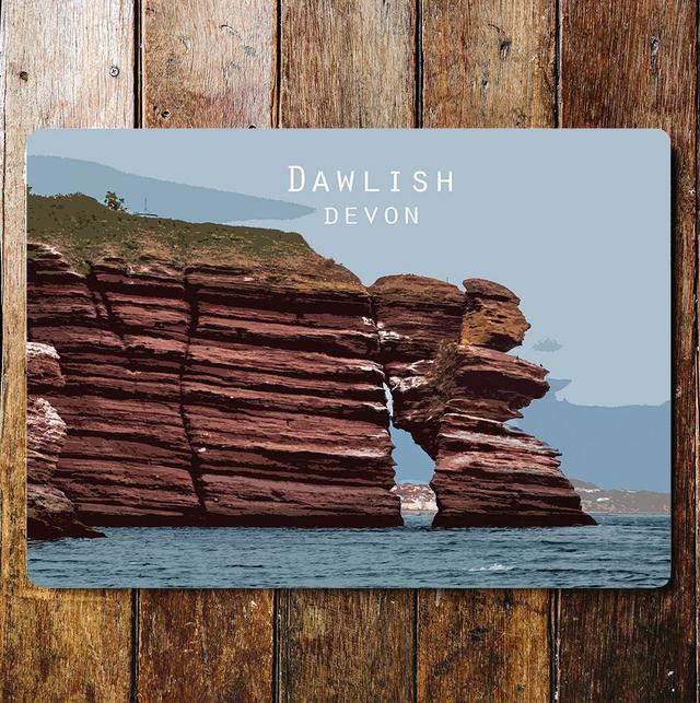 Dawlish Devon Travel Plaque Wall Décor East Urban Home on Productcaster.