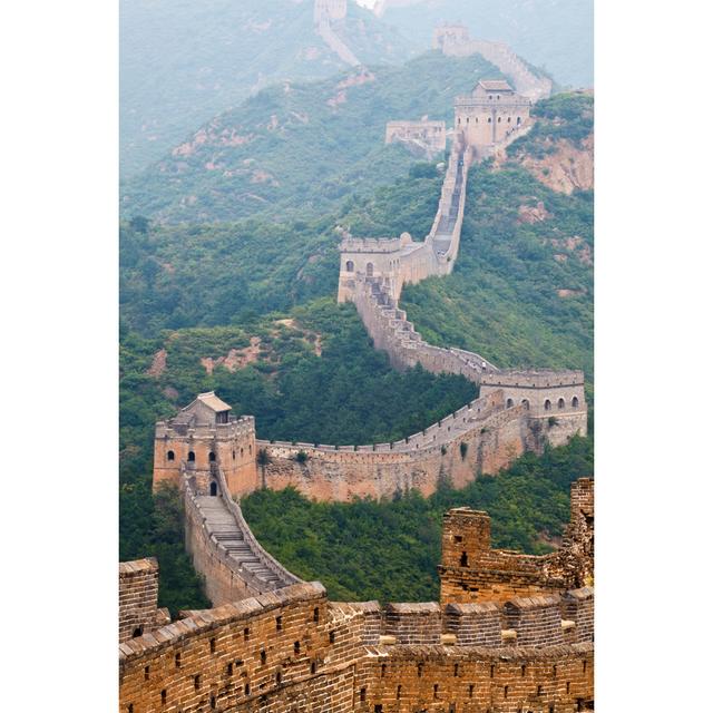 Zigzags Of The Great Wall by GlowingEarth - Print Latitude Run Size: 30cm H x 20cm W on Productcaster.