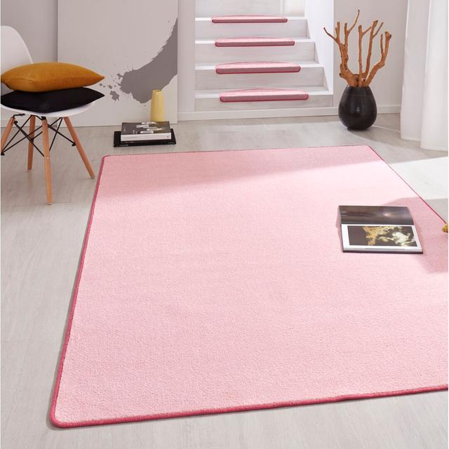 Fancy Light Pink Stair Tread (Set of 15) Hanse Home on Productcaster.