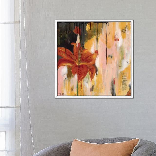 Stargazing by Pamela K. Beer - Gallery-Wrapped Canvas Giclée on Canvas Lark Manor Size: 66.04cm H x 66.04cm W x 3.81cm D, Format: White Floater Frame on Productcaster.