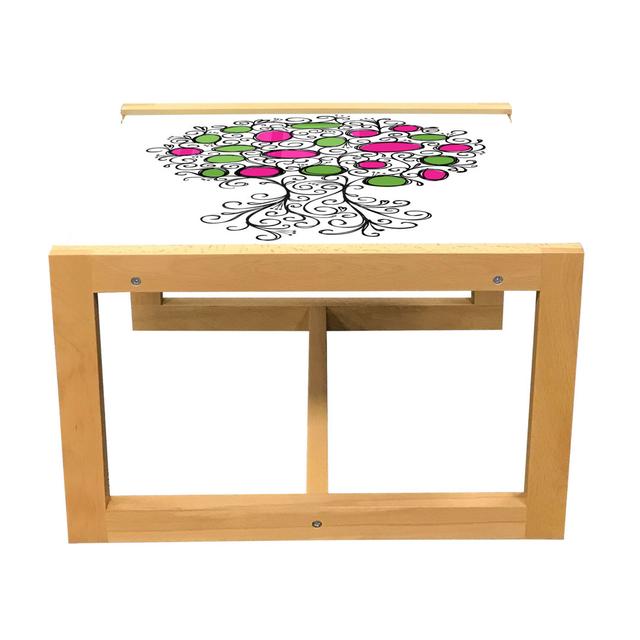 Heuser Sled Coffee Table East Urban Home Size: 40cm H x 46.5cm W x 62cm D on Productcaster.