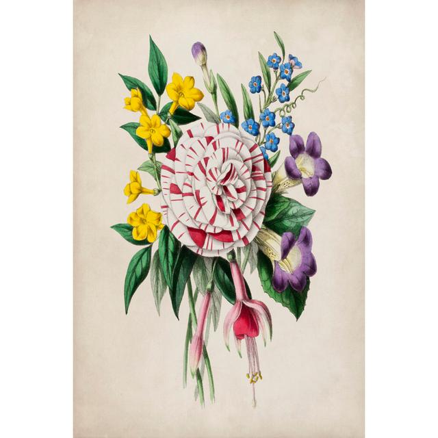 Spring Posy IV - Wrapped Canvas Art Prints Marlow Home Co. Size: 46cm H x 30cm W x 3.8cm D on Productcaster.