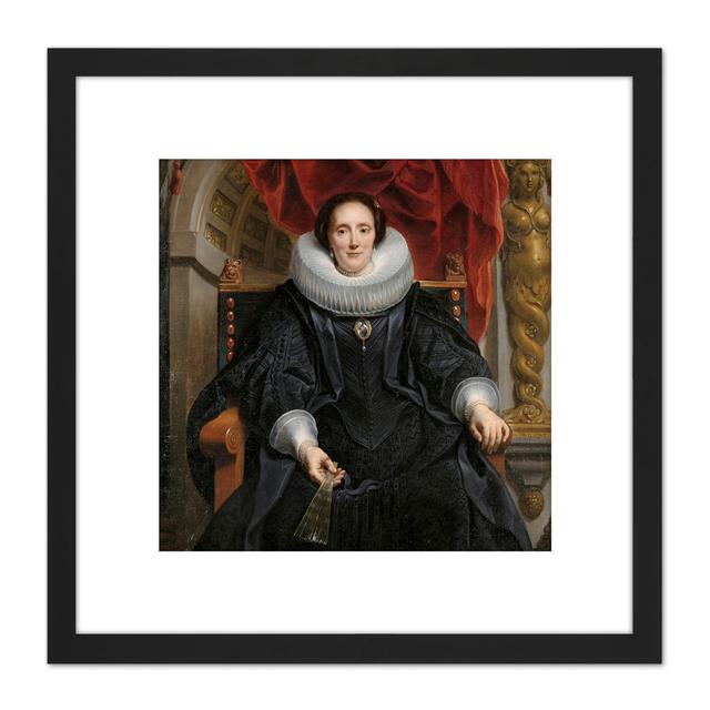 Portrait Le Witer's Wife Catherine by Jacob Jordaens - Picture Frame Painting Marlow Home Co. on Productcaster.