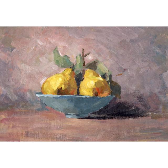 The Fruit Bowl - Wrapped Canvas Painting Rosalind Wheeler Size: 51cm H x 76cm W x 3.8cm D on Productcaster.