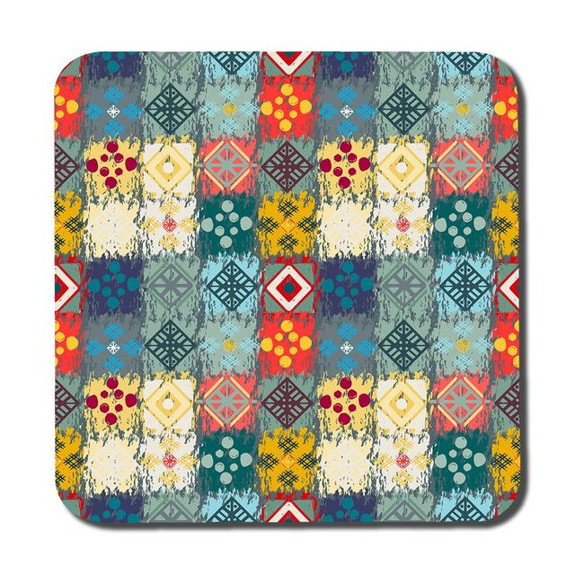 Square 6 Piece Coaster Set (Set of 6) Bloomsbury Market on Productcaster.