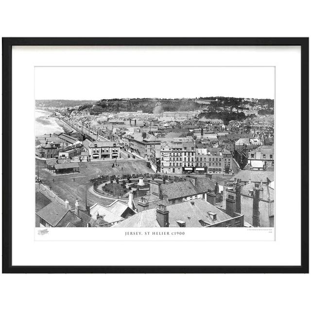 'Jersey, St Helier C1900' by Francis Frith - Picture Frame Photograph Print on Paper The Francis Frith Collection Size: 45cm H x 60cm W x 2.3cm D on Productcaster.