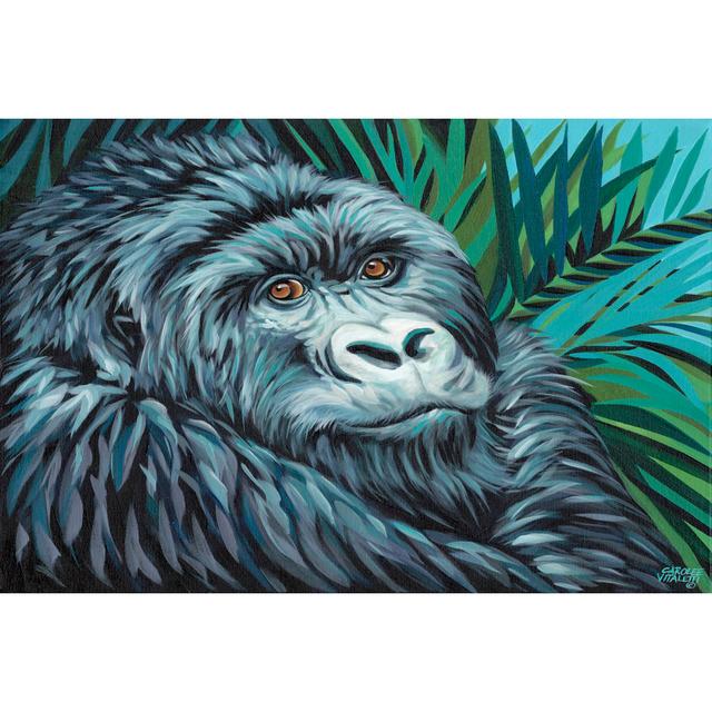 Jungle Monkey II by Carolee Vitaletti - Wrapped Canvas Painting Latitude Vive Size: 20cm H x 30cm W x 3.8cm D on Productcaster.