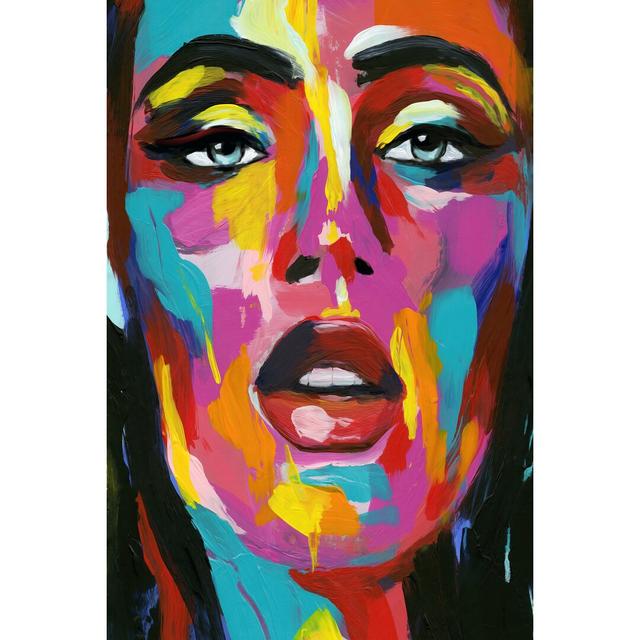 Prismatic Pout II by Annie Warren - Wrapped Canvas Painting Canora Grey Size: 122cm H x 81cm W on Productcaster.