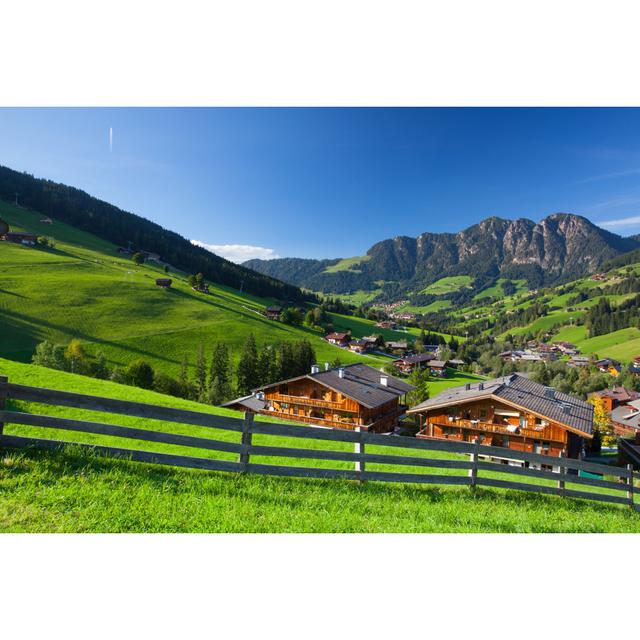 Alpbach Valley, Austria by CaptureLight - Wrapped Canvas Print Alpen Home Size: 81cm H x 122cm W on Productcaster.