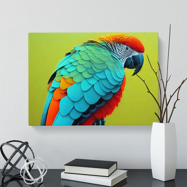 Parrot Vol.2 - Wrapped Canvas Print 17 Stories Size: 35cm H x 50cm W x 3cm D on Productcaster.