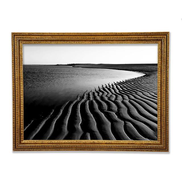 Ripples Of Sand - Print Bright Star Size: 84.1cm H x 118.9cm W x 3cm D on Productcaster.