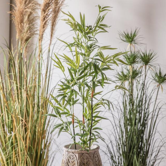 90cm Faux Bamboo Plant in Pot The Seasonal Aisle on Productcaster.