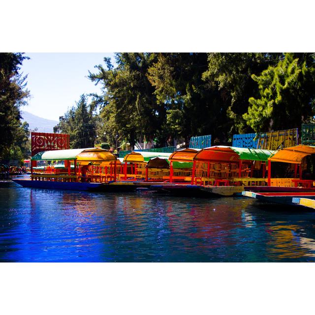 Xochimilco's Lake - Wrapped Canvas Photograph Breakwater Bay Size: 61cm H x 91cm W x 3.8cm D on Productcaster.