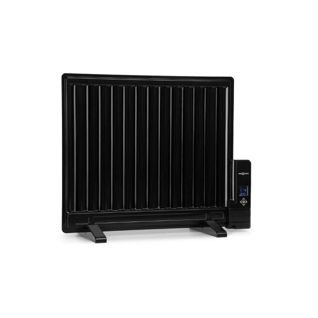 600 W Heizlüfter Wallander mit Thermostat oneConcept Farbe: Schwarz on Productcaster.