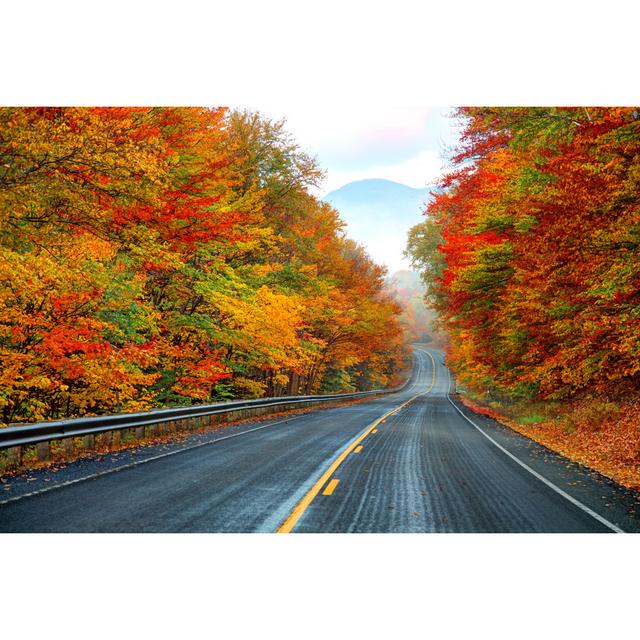 Herbst auf dem Kancamagus Highway Alpen Home Größe: 75 cm H x 50 cm B on Productcaster.