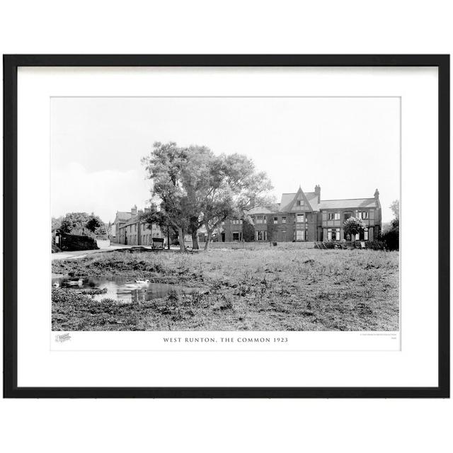 West Runton, The Common 1923 by Francis Frith - Single Picture Frame Print The Francis Frith Collection Size: 60cm H x 80cm W x 2.3cm D on Productcaster.