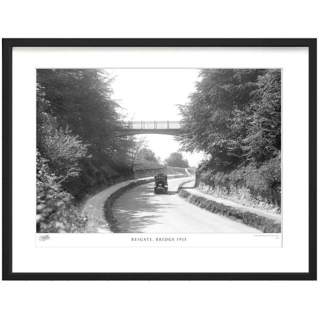 Reigate, Bridge 1915 by Francis Frith - Single Picture Frame Print The Francis Frith Collection Size: 28cm H x 36cm W x 2.3cm D on Productcaster.