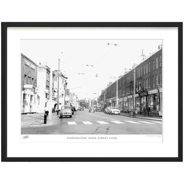 'Teddington, High Street C1960' by Francis Frith - Picture Frame Photograph Print on Paper The Francis Frith Collection Size: 28cm H x 36cm W x 2.3cm on Productcaster.