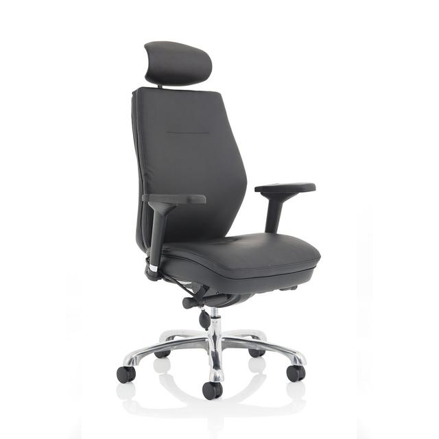 Autzen Mesh Executive Chair with Headrest Inbox Zero on Productcaster.